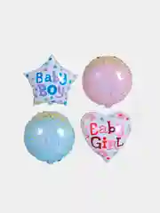 Фольгированный воздушный шар. Baby Boy и Baby Girl