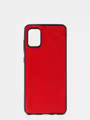 Красный чехол Samsung Galaxy A31, Самсунг Галакси А31 из эко кожи Baseus