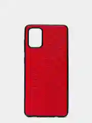 Красный чехол Samsung Galaxy A71, Самсунг Галакси А71 4G из эко кожи Baseus