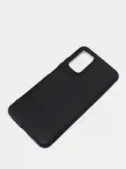 Чехол Xiaomi Poco M3 / Redmi 9T, Сяоми Поко М3, Редми 9Т черный силиконовый, имитация кожи