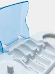 Подставка, держатель для электрических зубных щёток и насадок Oral-B с крышкой