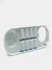 Подставка, держатель для электрических зубных щёток и насадок Oral-B с крышкой