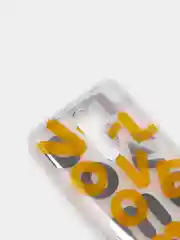 Чехол Xiaomi Redmi 9, Сяоми Редми 9 силиконовый прозрачный с надписью Love me