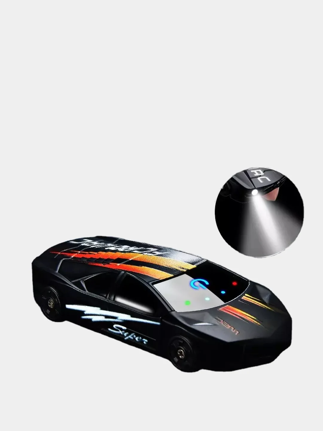 Индукционная USB зажигалка в виде гоночной машины