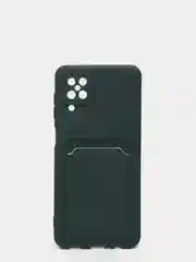 Морской чехол Samsung Galaxy A12 / M12, Самсунг Галакси А12 / М12 силиконовый с карманом для карты