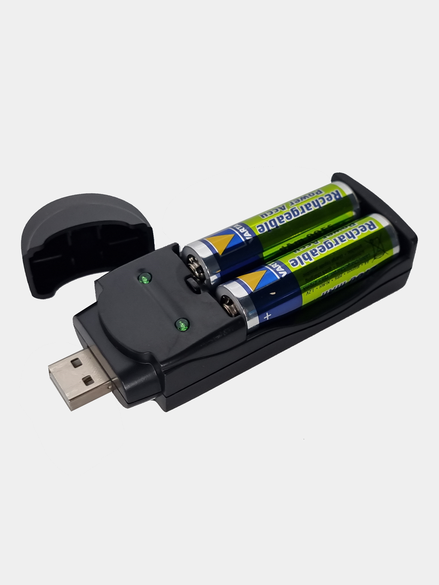 Зарядное устройство для аккумуляторных батареек АА, ААА, Kodak USB-2