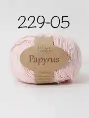 Конфетный пряжа Fibra Natura Papyrus 78% Хлопок  22% Шелк 50г 120м 1 шт
