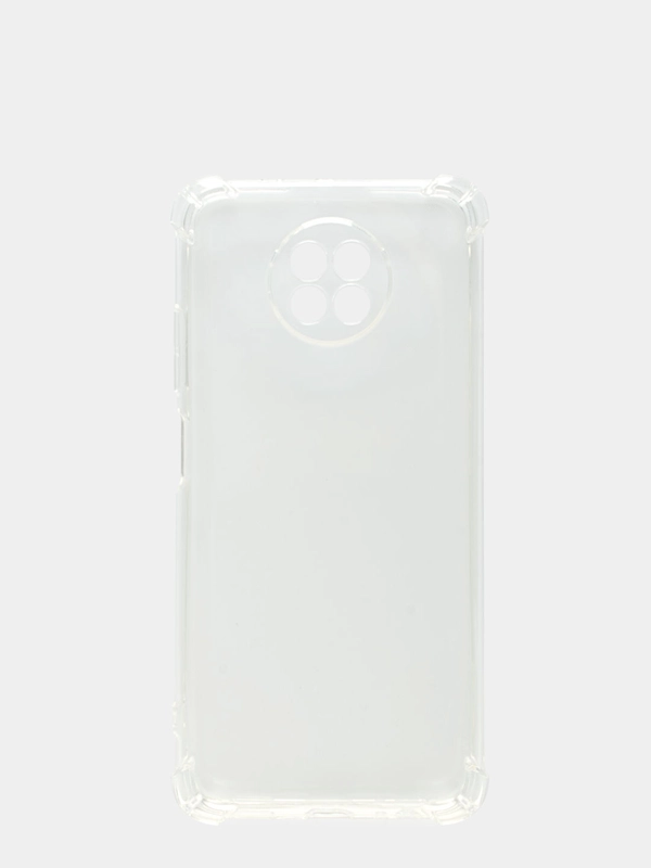 Чехол для Xiaomi Redmi Note 9T, силиконовый, прозрачный, противоударный