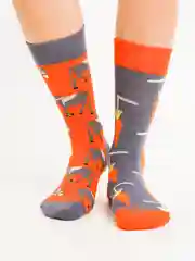 Оранжевый носки унисекс