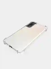 Чехол Samsung Galaxy S21, Самсунг Галакси С21 прозрачный силиконовый противоударный