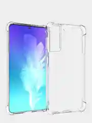 Чехол Samsung Galaxy S21+ / S21 Plus, Галакси С21+ прозрачный силиконовый противоударный