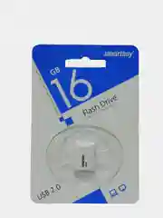 Белый флешка 8, 16, 32, 64 Гб USB SmartBuy Lara