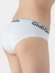 Белый трусы женские Giulia Cotton Slip 02