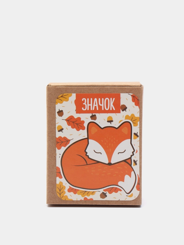 Значок в коробочке