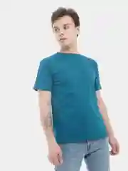 Мужская базовая футболка прямого кроя, хлопок