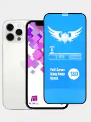 Защитное стекло 18D для iPhone 13   7/8 7+/8+ 11/XR 12 противоударное с усиленным бортиком