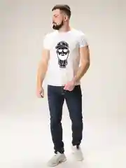 Белый футболка мужская ALGA