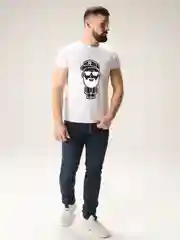 Белый футболка мужская ALGA