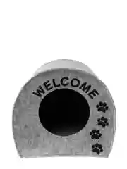 Домик для животных"Будка WELCOME", войлок, 33х33х45см