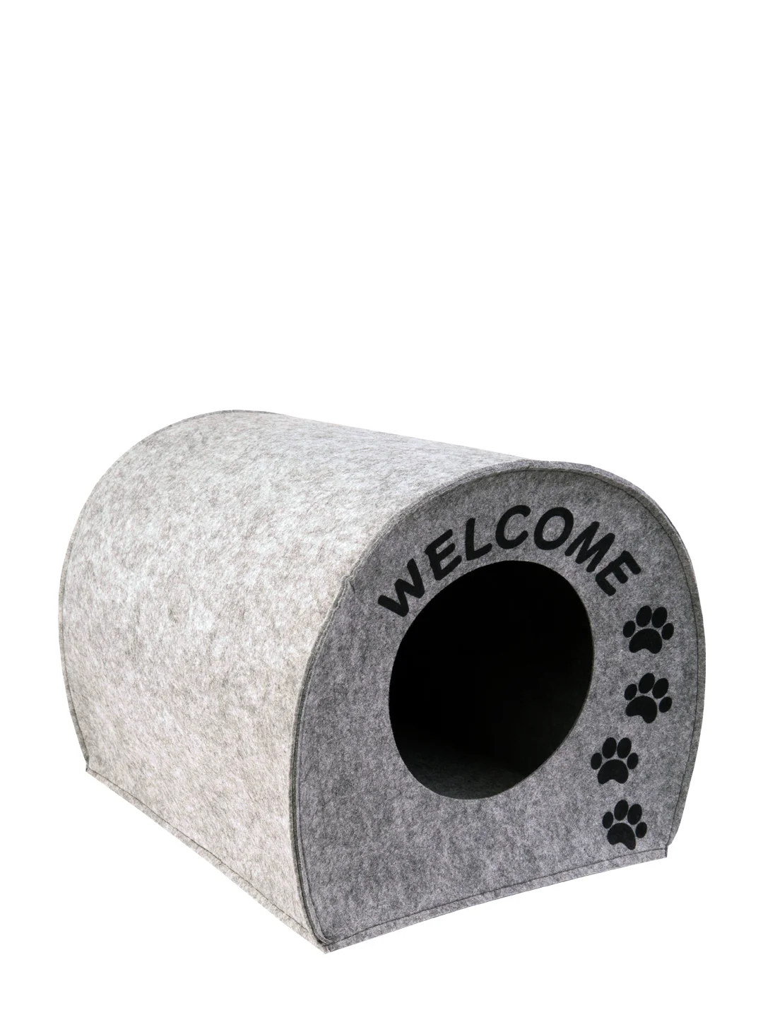 Домик для животных"Будка WELCOME", войлок, 33х33х45см