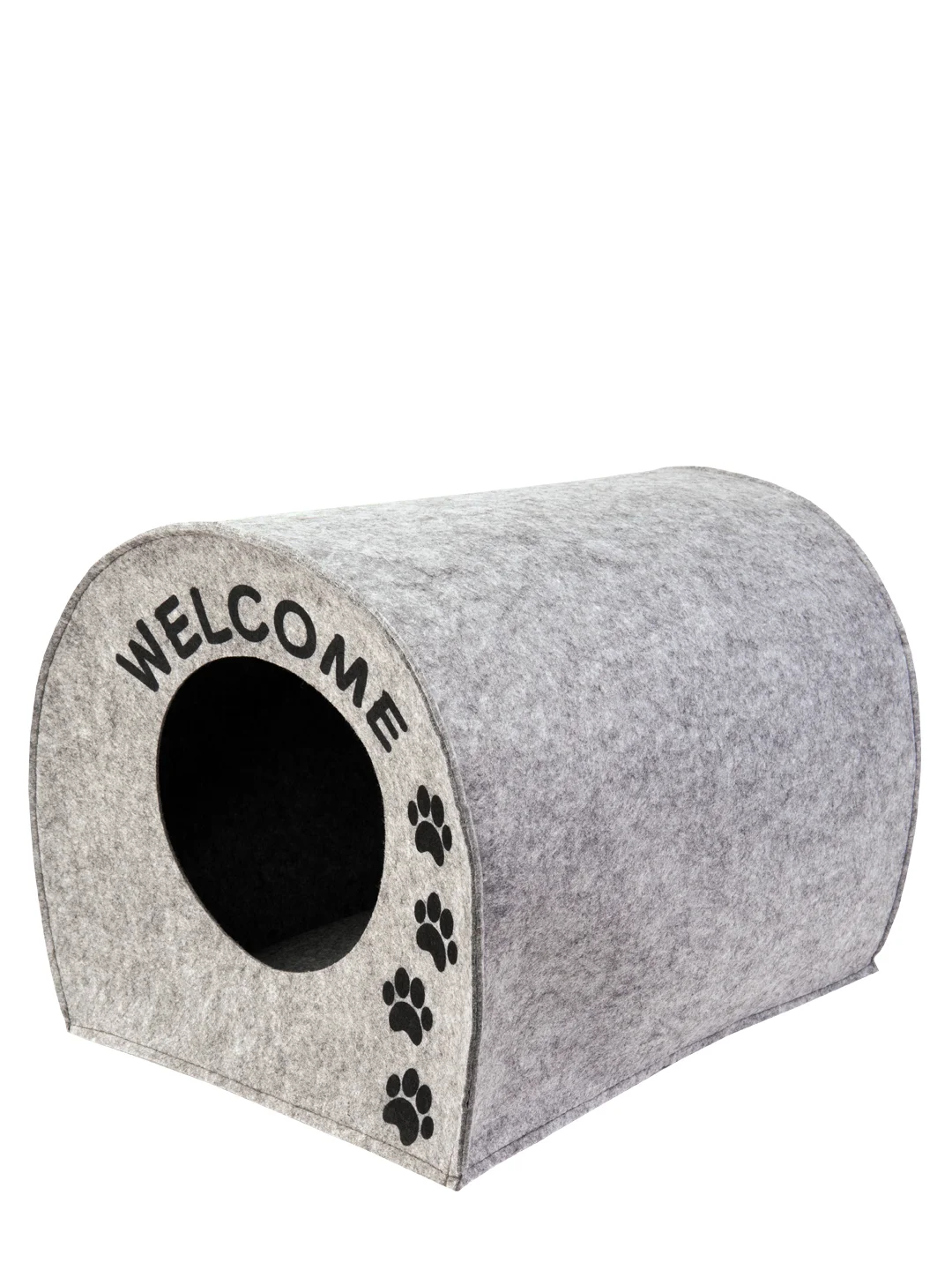 Домик для животных"Будка WELCOME", войлок, 33х33х45см