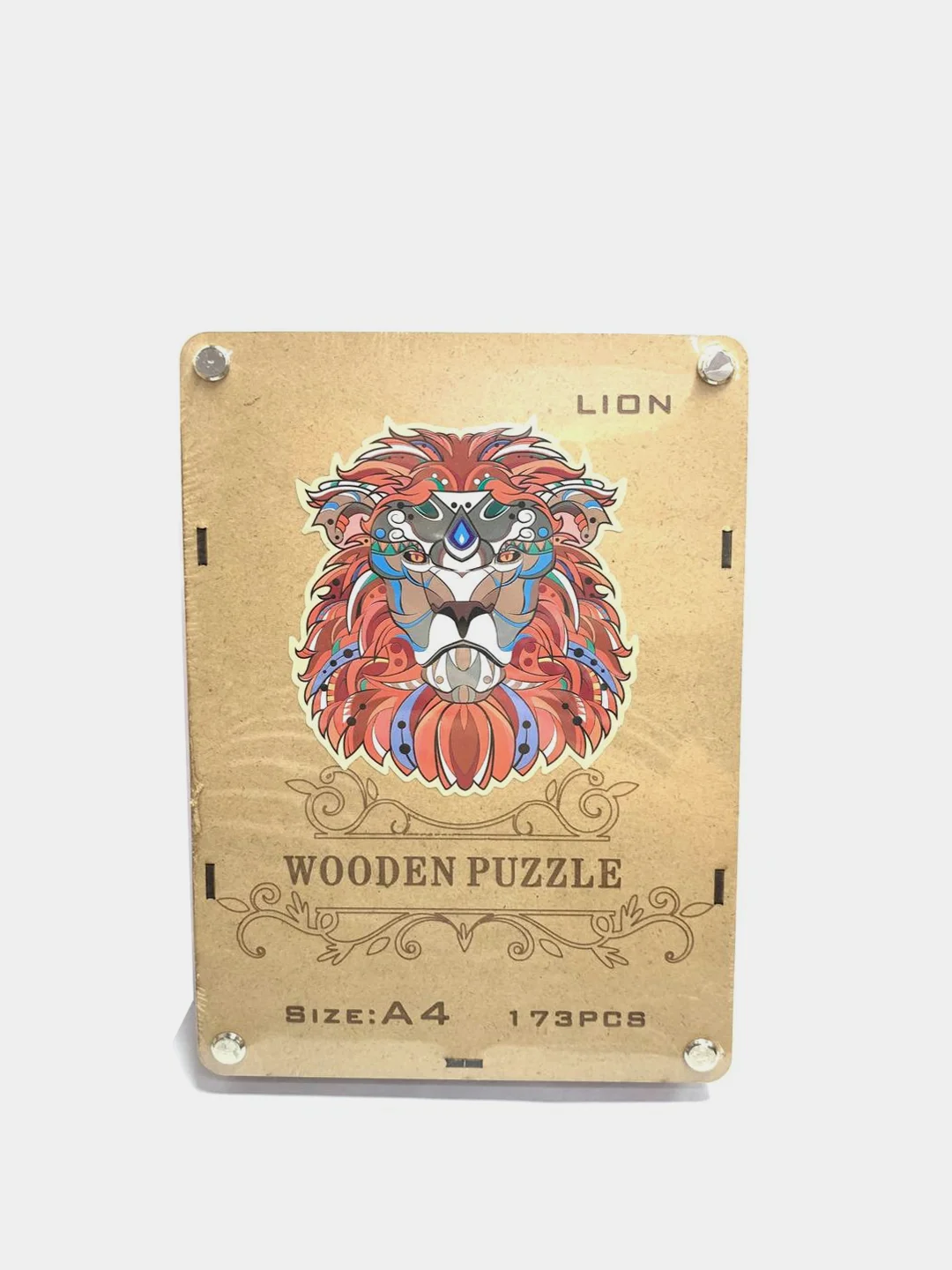 Коралловый деревянные пазлы Wooden Puzzle размер А4