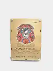Коралловый деревянные пазлы Wooden Puzzle размер А4