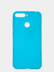 Бирюзовый чехол Huawei Y6 2018, Honor 7C, Honor 7A Pro, Y6 Prime (5,7") силиконовый