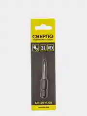 Сверло по кафелю и стеклу  3/4/5/6/8/10/12/14 мм, шестигранный хвостовик, HEX, Чеглок