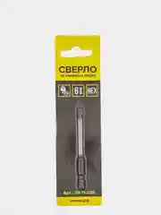 Сверло по кафелю и стеклу  3/4/5/6/8/10/12/14 мм, шестигранный хвостовик, HEX, Чеглок