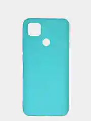 Бирюзовый чехол Xiaomi Redmi 9C / Сяоми Редми 9С силиконовый, цветной, матовый