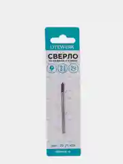 Сверло по кафелю и стеклу  3/4/5/6/8/10/12/14 мм, круглый хвостовик, LiteWerk