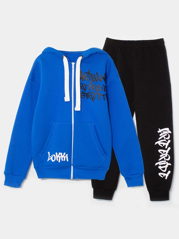 Костюм спортивный утепленный с начесом, для мальчика LOKKI, 3134-173, URBAN