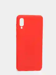 Красный чехол Samsung Galaxy A02 (2021), силиконовый