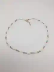 Бежевый меланж чокер