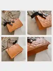 Женская сумка-мессенджер с цепочкой