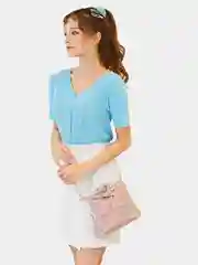 Зеленый женская прозрачная сумка