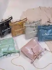 Зеленый женская прозрачная сумка