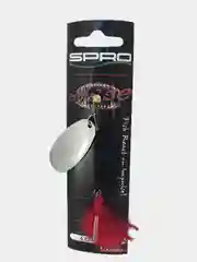 Серебряный блесна SPRO Impulse Spin Oval