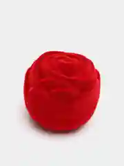Красный футляр для кольца, коробочка для украшений, подарочная коробка