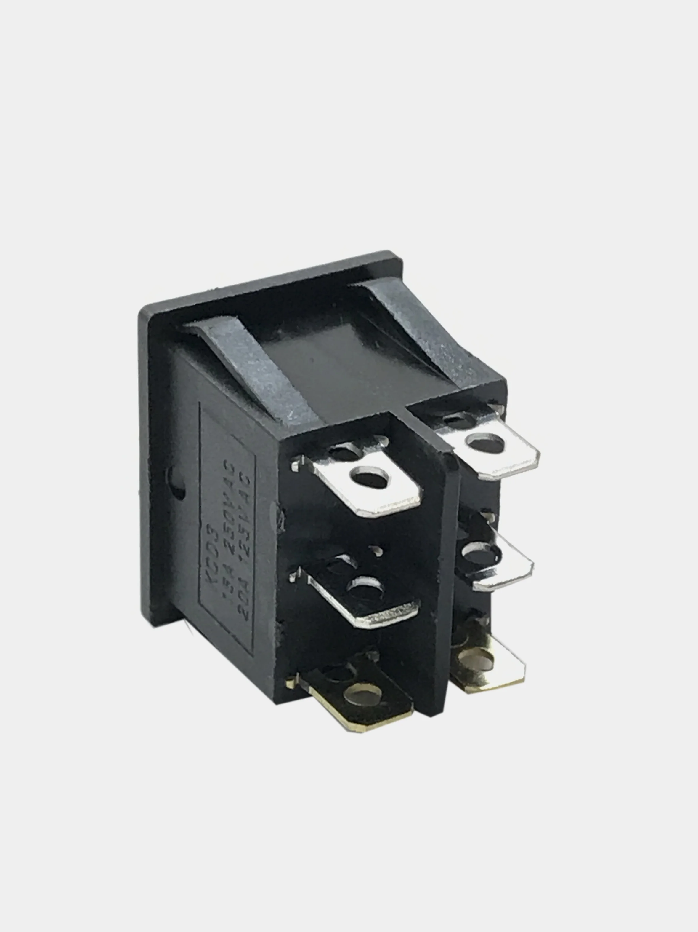 Переключатель IRS-2101E-1C on-off черный (15A 250VAC)