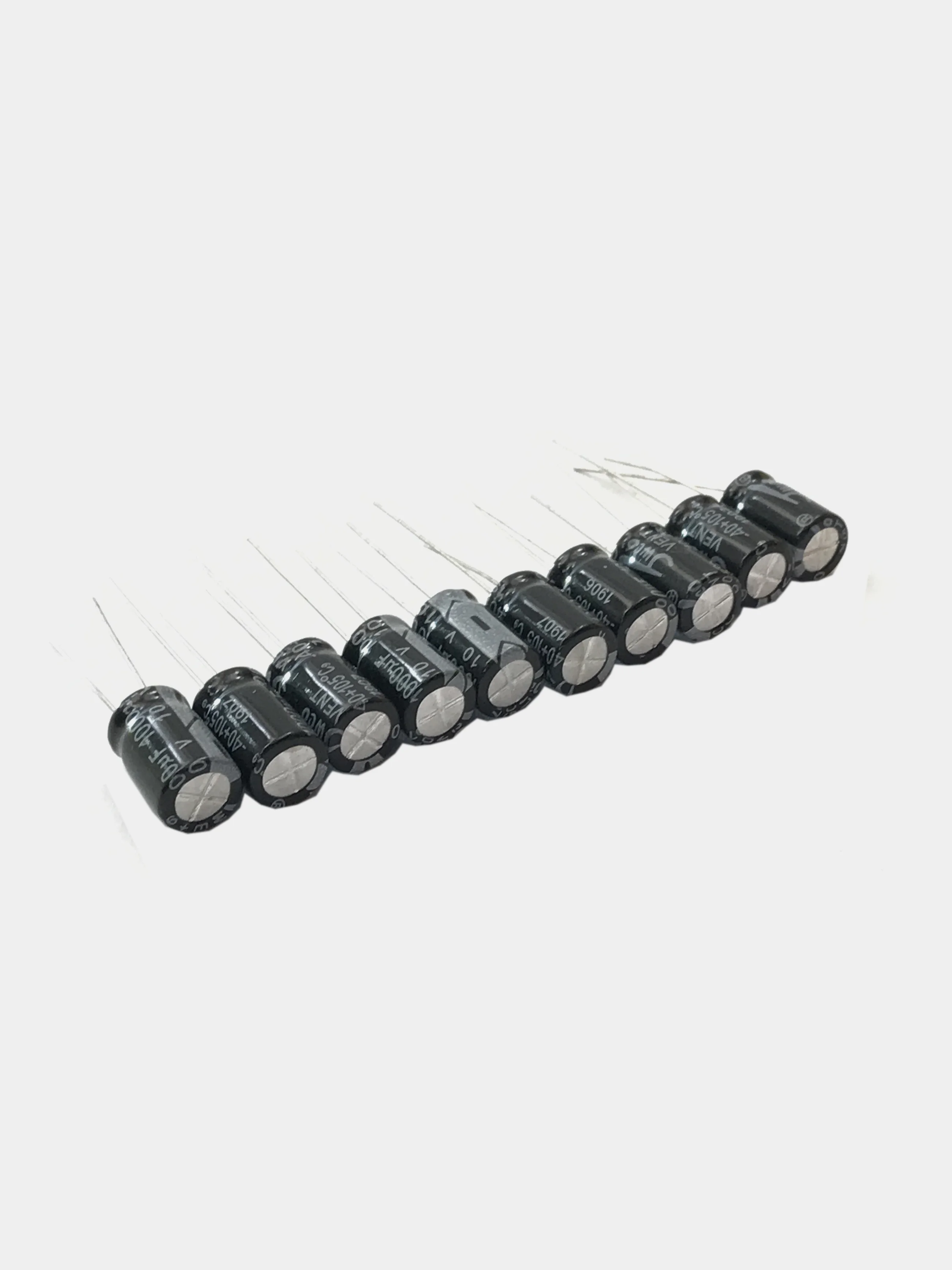 10 штук 1000мкФ 10в Конденсатор электролитический 1000UF 10V 8х12 105C JWCO