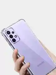 Чехол Samsung Galaxy A12/S21/A02S/A51/A71  Плотный  Противоударный чехол с защитой камеры