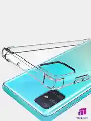 Чехол Samsung Galaxy A12/S21/A02S/A51/A71  Плотный  Противоударный чехол с защитой камеры
