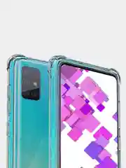 Чехол Samsung Galaxy A12/S21/A02S/A51/A71  Плотный  Противоударный чехол с защитой камеры