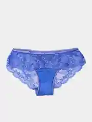 Бирюзовый кружевные трусы слипы