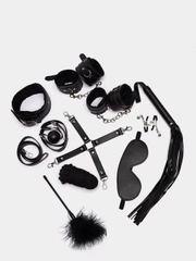 БДСМ набор, набор для влюбленных, BDSM premium ( 10 предметов )