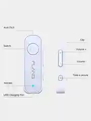 Bluetooth-ресивер Flang GS1 BT 5.1, аудио-адаптер