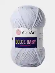 Серебряный пряжа YarnArt Dolce Baby, 50 г / 85 м, 100% полиэстер