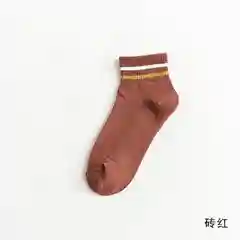 Оранжевый носки унисекс средней длины